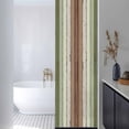 thumbnail image 3 of Sage Green Window Privacy Film, Farmhouse Wood Grain Vintage Brown Striped Static Cling UV Sun Blocking Heat Control Window Tint Day and Night,Non-Adhesive One Way Windows Privacy Cover 17.7''x78.7'', 3 of 7