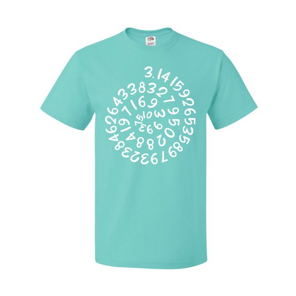 Inktastic Pi Day Pi Numerals in Spiral T-Shirt