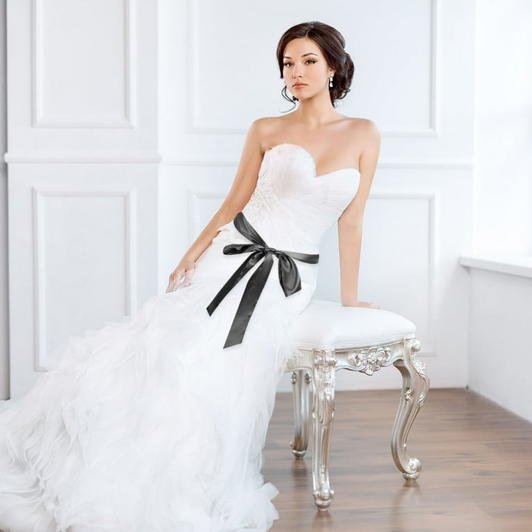 Worgeous Ribbon Waist Belt Adjustable Tie Belt Double-Sided Satin Belt Tie Sash Belt Bow Belt Bridal Women Sash Belt for Formal Events Wedding Dress - Walmart.com Worgeous Ribbon Waist Belt Adjustable Tie Belt Double-Sided Satin Belt Tie Sash Belt Bow Belt Bridal Women Sash Belt for Formal Events Wedding Dress - Walmart.com