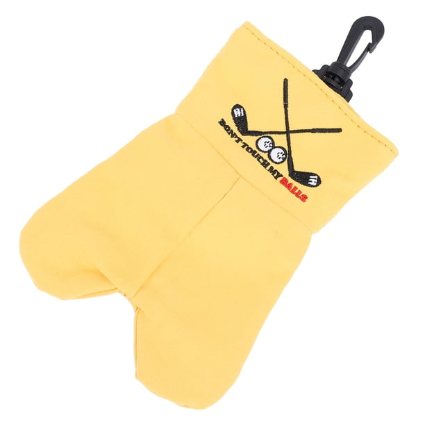 Divertida Bolsa De Almacenamiento De Bolas, Con Capacidad Para 2 Bolas, Portátil, De Doble Cara, Lavable, Divertida Bolsa Con Soporte Para Bolas, Gancho Colgante Para Tío, Papá,
