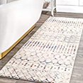 thumbnail image 2 of nuLOOM Tapis Marocain Blythe Runner, 2' 6" x 6', Léger Multi, 2 of 5