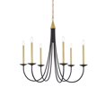 thumbnail image 3 of Cohen 36 Inch Pendant In Black And Brass, 3 of 3