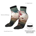 thumbnail image 6 of Pofeuu Colorful Axolotl Underwater Print 30cm Socks, Adult Running Hiking Socks for Youth and Adult, 6 of 7