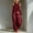 Wine Red, variant on Morttic Women's Solid Color 2 Piece Set – Mesh Sleeveless Crew Neck Top & Drawstring Wide Leg Pants Flowy Summer Outfit White,S