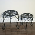 thumbnail image 1 of Ensemble de Deux Tabourets Ronds pour Plantes, 1 of 3