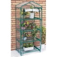 thumbnail image 1 of 2 Pcs Housse de Serre de Jardin Plante Fleur Croissance Maison Rétention de Chaleur PVC Transparent Housse Imperméable, 4 Niveaux, 1 of 7