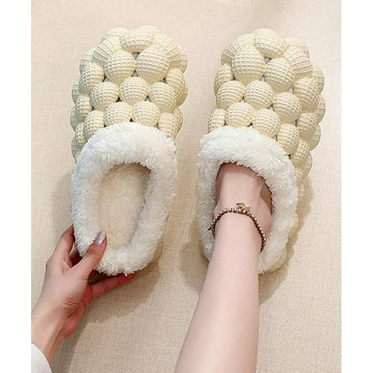Fluffy slides best sale men