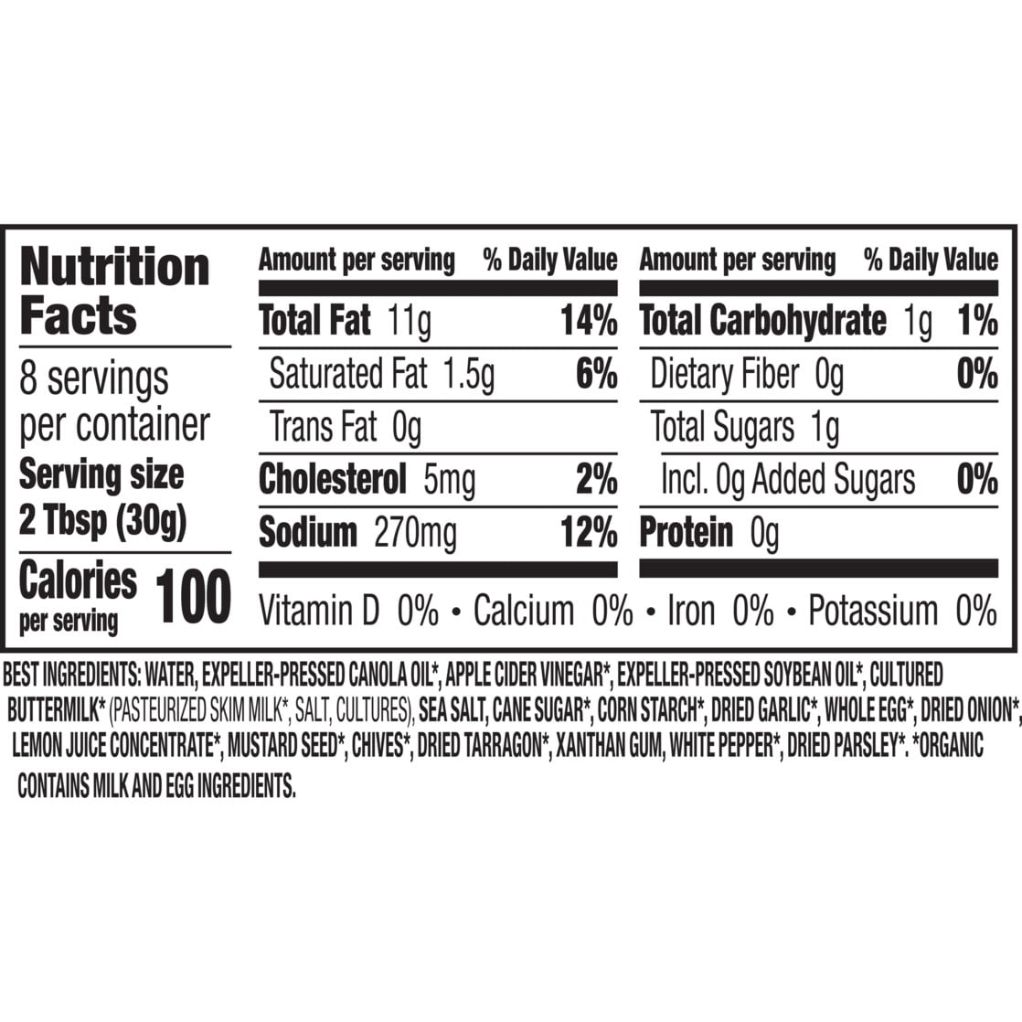 Annie's Certified Organic Green Goddess Salad Dressing, Non-GMO, Perfect  for Salads & Meals, 8 fl oz - Walmart.com