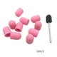 thumbnail image 2 of Vogacara 20 piezas tapas de lijado de uñas, removedor de pulido, broca de taladro de uñas, herramienta de pedicura para máquina de manicura Type2 NO2 Vogacara CE0445-01B, 2 of 4