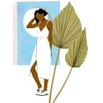 thumbnail image 3 of Wang, Melissa 15x18 Black Modern Framed Museum Art Print Titled - Women in the Garden I, 3 of 5