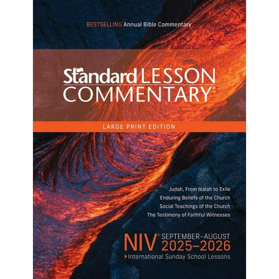 Standard Lesson Commentary Niv(r) Standard Lesson Commentary(r) Large Print Edition 2025-2026, (Paperback)