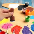 thumbnail image 4 of Luxshiny 1 Set Mini Ink Blending Tool for Artists in Rustic Design Brown for Crafting Activities 3.5*3.5*3.5in, 4 of 8
