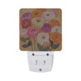 thumbnail image 5 of Yayeee LED Plug in Night Light for The Home with Auto Dusk to Dawn Light Sensors, 2 Pack, Abstract Floral, 5 of 6