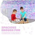 thumbnail image 4 of Carpa inflable Skywin Fort para niños Playhouse Mermaid, 4 of 7