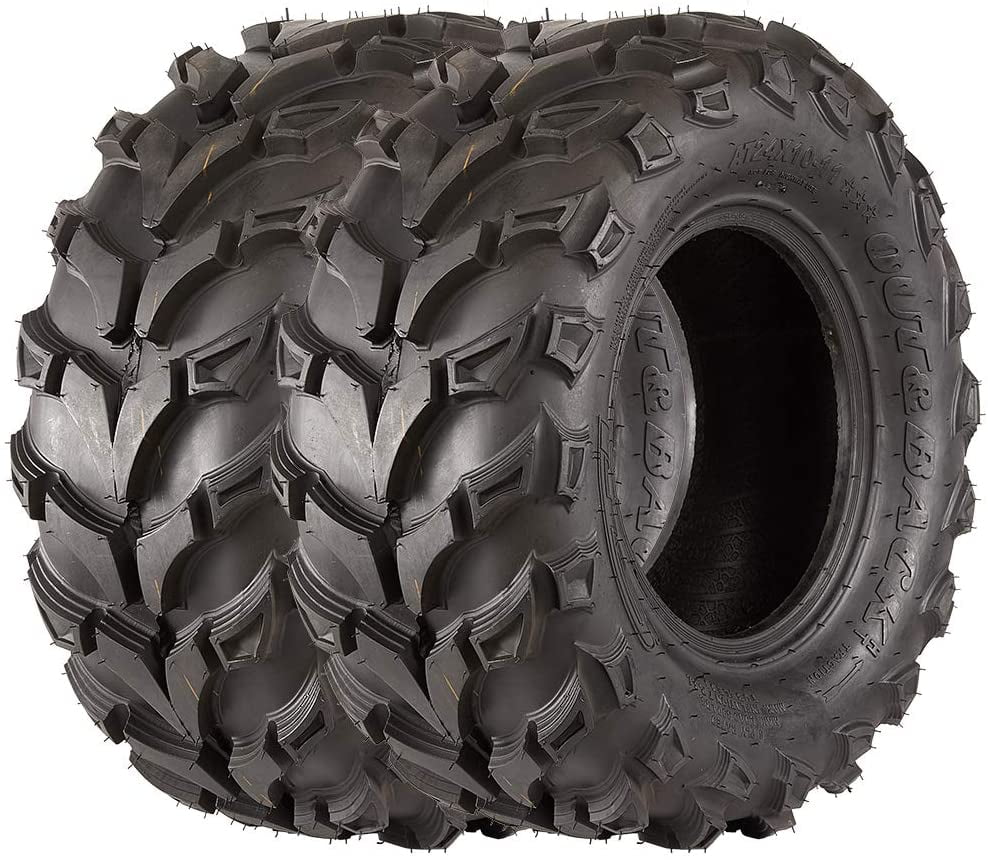 ATV Tires 24x10x11 6PR Albott 24/10/11 24x1011 ATV Tire Rear Set of 2