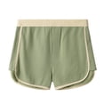 thumbnail image 3 of Asxite Plus Size Mens Pajamas Shorts Loose Breathable Solid Thin Casual Sleepwear, 3 of 7