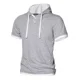 thumbnail image 4 of Sudadera Manga Corta De Verano Con Capucha Deportiva Playera, 4 of 6