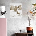 thumbnail image 3 of KLL Horse Rider In Field Print Canvas Wall Art, Canvas Painting Prints Canvas Art Wall Decor Home Decoration for Living Room Bedroom Office, 3 of 6