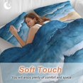 thumbnail image 5 of Blue Beach Coastal Bedding 3 Piece Duvet Cover Set Queen Size, Summer Nautical Seaside Ocean Soft Microfiber Comforter Cover with Zipper Closure & Pillowcases, Wrinkle & FadeResistant Quilt Cover, 5 of 9