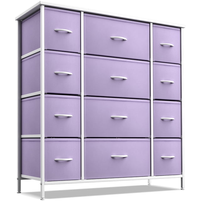 Sorbus Organisateurs de Tiroir de Garde-Robe pour Enfants, Ados, Garçons et Filles, Violet