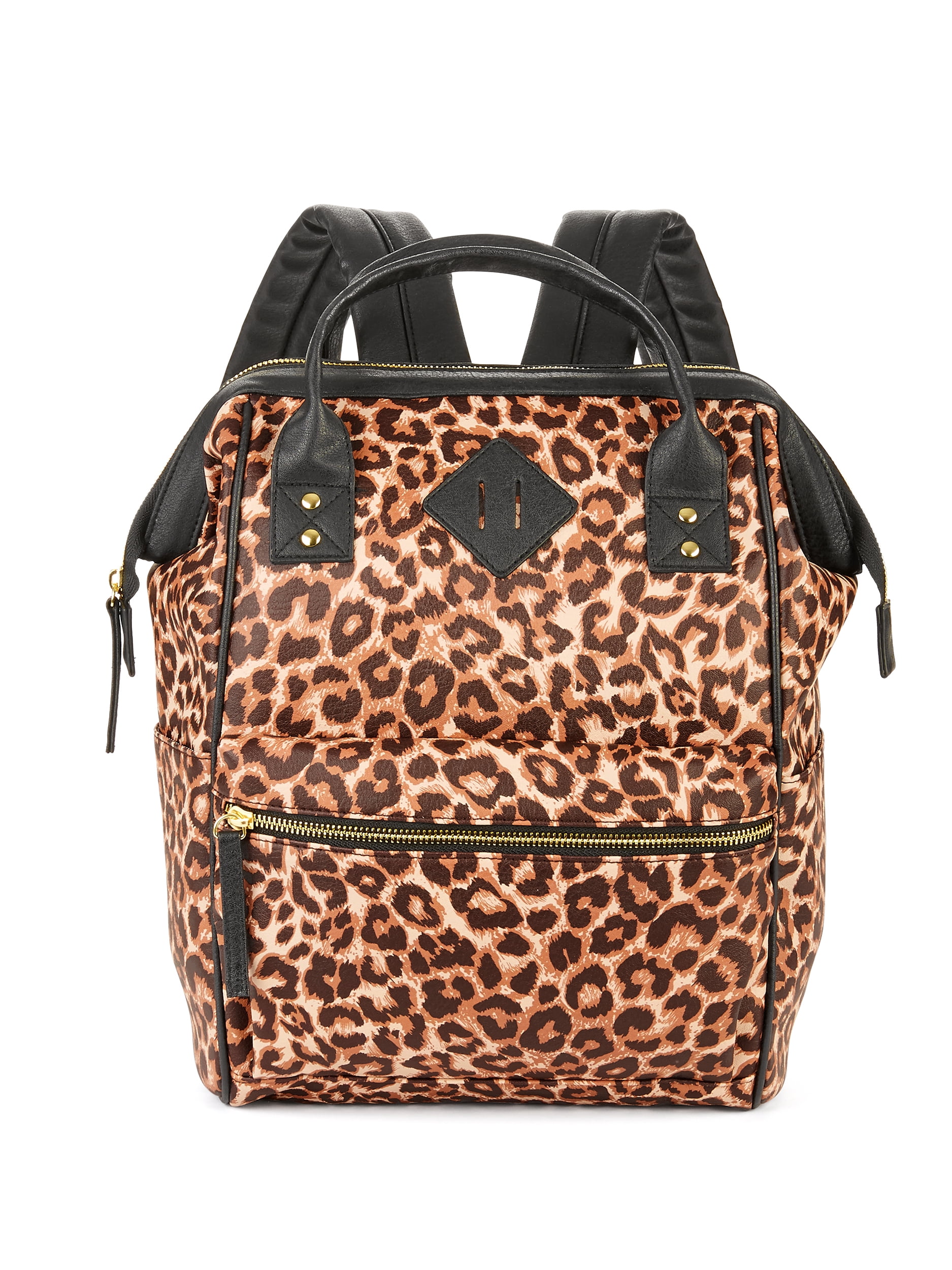 Leopard Spot And Leaves New Backpack for School Teenagers Travel Bag 628c Leopard Spot And Leaves New Backpack for School Teenagers Travel Bag 628c