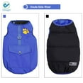 thumbnail image 4 of Deago Dog Jackets Winter Waterproof Reversible Doggie Coat With Pocket Warm Dog Vest For Small Medium Large Dogs, 4 of 9