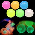 thumbnail image 2 of Vogacara Bola adhesiva luminosa con características elásticas y resistentes al desgaste Bola adhesiva luminosa para techo segura Juguetes Mezclando colores, 2 of 6