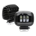 thumbnail image 3 of Par Faro Led Cuadrad 30w Lupa 6d 5'' Auto Moto Exploradoras, 3 of 7