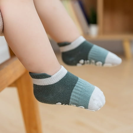 

TOWED22 5 Pair Toddler Baby Kids Girls Boys Non-slip Socks Set Soft And Elegant Socks Set Cute And Warm Sock Sets Ctr Socks B