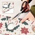 thumbnail image 6 of Yayeee Faucet Mat for Kitchen Sink 14.7" Diatomite Long Splash Guard Pad, Beige Christmas Candy Canes, 6 of 7