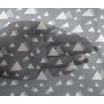 thumbnail image 5 of oneOone Viscose Chiffon Fabric Triangle Geometric Fabric Prints By Yard 42 Inch Wide, 5 of 5