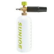 Sun Joe 34oz Foam Cannon Pressure Washer Attachment, Adjustable Spray Nozzle, 1/4 Quick Connector