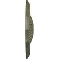 thumbnail image 4 of Ekena Millwork 16 7/8"W x 11 3/4"H x 1 1/2"P Oxford Ceiling Medallion, Hand-Painted Spartan Stone, 4 of 5