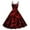 Deep Red, variant on 2026 Valentine's Day Dresses for Women Sleeveless Cooktail Summer Vaction Dresses A Line Deep Red XL
