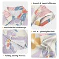 thumbnail image 3 of Dailycode Small Short Sleeve Button Down Shirts Pastel Flowers and Leaf Casual Shirt 3-10 Years, 3 of 9