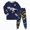 R121-Navy, variant on NOLDARES 2 Piece Boys Pajamas Kids Long Sleeve Top and Pants Pajamas Pjs Sleepwear Set for Toddler Little Boys,Black,3-4 Y