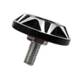 thumbnail image 2 of Cubierta de tornillo para placa de matrícula de motocicleta, tornillo de placa de matrícula, perno de marco, antirrobo Negro, 2 of 9