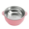 thumbnail image 2 of erfcxs Silicone And Stainless Steel Baby Bowl With Suction Cups Scalding Food Container And Spill Proof Design Suitable For Baby Self Feeding, 2 of 4
