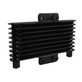 thumbnail image 2 of Kit de radiador de refrigeración Enfriador de aceite de motor universal Radiador de motocicleta modificado Negro M12x125, 2 of 8