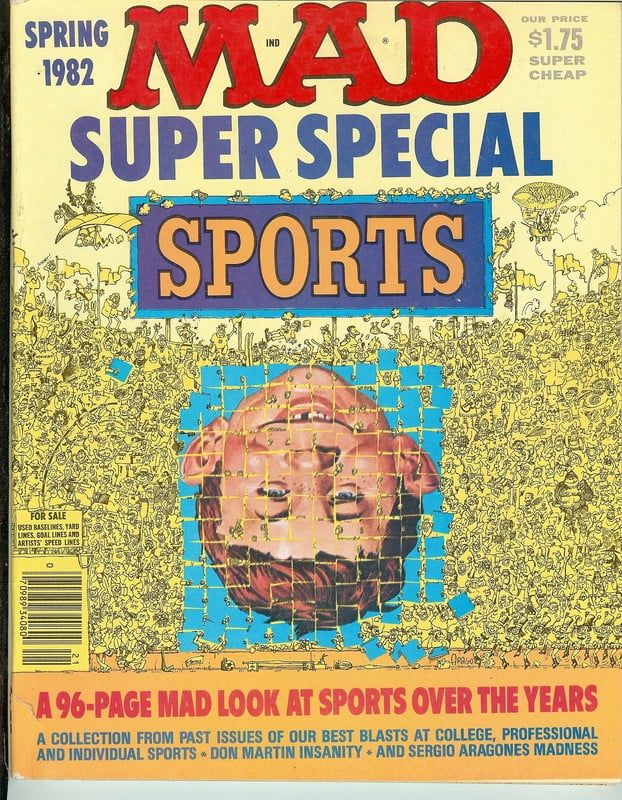 MAD Magazine Vintage Collectible HIGH GRADE Super Special Spring 1982