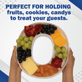 thumbnail image 5 of 10" Reusable Plastic Box Form Tray Display for Treats, Charcuterie, Cake Pop, Candy, Charcuterie Box, Custom Charcuterie Letters Fillable - Reusable Letter Box - (White Plastic, P), 5 of 6