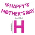 thumbnail image 3 of CY5O5ee Happy Mothers Day Banner Glitter Mother'S Birthday Hanging Banner Garland Outdoor Home Mothers Day Celebration Party Decoration Supplies, 3 of 6