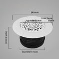 thumbnail image 3 of Évent Rond Réglable : Design Sans Cadre Haut de Gamme pour Espaces Modernes, 3 of 9