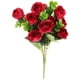thumbnail image 1 of Ramo de flores falsas, ramo de rosas, ramo de rosas simuladas, adorno de rosa artificial, 1 of 6