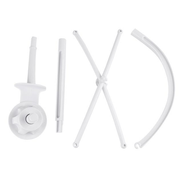 Soporte Para Caja De Música, Material ABS Liso Portátil, Juego De Stent Para Cama De Bebé Sólido Blanco, Para Dormitorio Doméstico ANGGREK Crib Arm Bracket