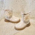 thumbnail image 6 of Girls Short Boots Fall Winter Versatile Stylish Cute Floral Girl Boots, 6 of 7