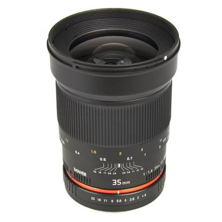 UPC 636980411576 product image for Bower SLY3514C Ultra Fast Wide-Angle 35mm f/1.4 Lens for Canon | upcitemdb.com