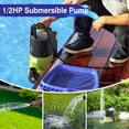 thumbnail image 3 of SEYVUM 2600GPH Submersible Water Pump with 16.5FT Cord, Fountain, Pond & Pool Pumps, 3 of 8