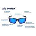 thumbnail image 3 of Gafas de seguridad Bullhead Safety Eyewear Sawfish Blue Mirror, 3 of 5