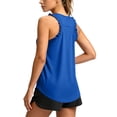 thumbnail image 5 of HAJWOH Women 2026 Summer Workout Tank Tops XXL Ruffle Sleeveless Racerback Crewneck Casual Loose Running Gym Athletic Tee Shirts, 5 of 7